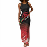 Malawi Football Personalized Blazing Fires Tank Maxi Dress Scorchers Fighting
