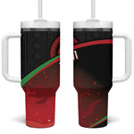 Malawi Football Blazing Fires Tumbler With Handle Scorchers Fighting