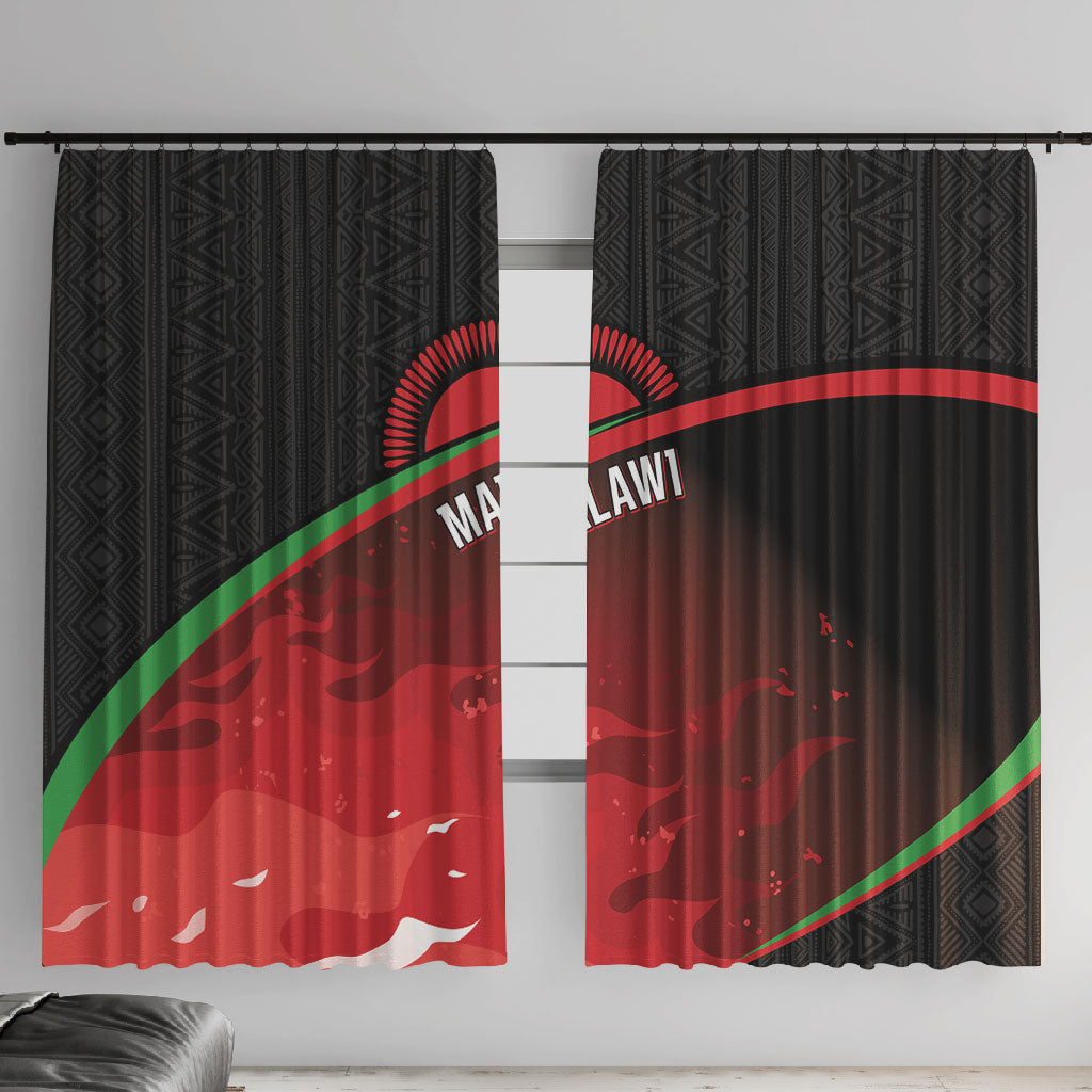 Malawi Football Blazing Fires Window Curtain Scorchers Fighting