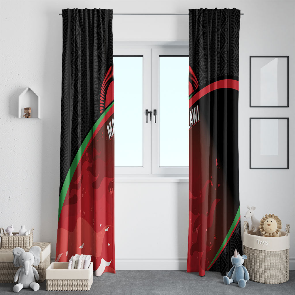 Malawi Football Blazing Fires Window Curtain Scorchers Fighting