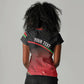 Malawi Football Personalized Blazing Fires Women V-Neck T-Shirt Scorchers Fighting