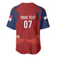 Afro-Panama Football 2026 Custom Baseball Jersey La Marea Roja Making History LT7