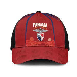 Afro-Panama Football 2026 Baseball Net Cap La Marea Roja Making History - African Pride