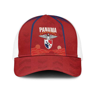Afro-Panama Football 2026 Baseball Net Cap La Marea Roja Making History - African Pride