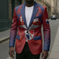 Afro-Panama Football 2026 Custom Blazer La Marea Roja Making History - African Pride