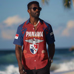 Afro-Panama Football 2026 Custom Hawaiian Shirt La Marea Roja Making History LT7