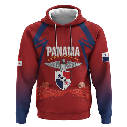 Afro-Panama Football 2026 Custom Hoodie La Marea Roja Making History - African Pride