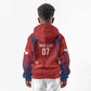 Afro-Panama Football 2026 Custom Kid Hoodie La Marea Roja Making History - African Pride