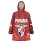 Afro-Panama Football 2026 Custom Kid Wearable Blanket Hoodie La Marea Roja Making History - African Pride