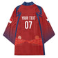 Afro-Panama Football 2026 Custom Kimono La Marea Roja Making History - African Pride