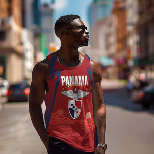 Afro-Panama Football 2026 Custom Men Tank Top La Marea Roja Making History - African Pride