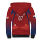 Afro-Panama Football 2026 Custom Sherpa Hoodie La Marea Roja Making History - African Pride
