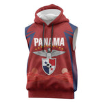 Afro-Panama Football 2026 Custom Sleeveless Hoodie La Marea Roja Making History - African Pride