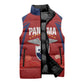 Afro-Panama Football 2026 Custom Sleeveless Puffer Jacket La Marea Roja Making History - African Pride