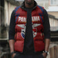 Afro-Panama Football 2026 Custom Sleeveless Puffer Jacket La Marea Roja Making History - African Pride