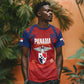 Afro-Panama Football 2026 Custom T shirt La Marea Roja Making History - African Pride