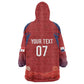 Afro-Panama Football 2026 Custom Wearable Blanket Hoodie La Marea Roja Making History - African Pride