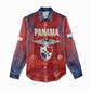 Afro-Panama Football 2026 Custom Women Casual Shirt La Marea Roja Making History - African Pride