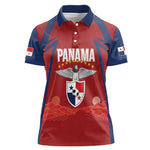 Afro-Panama Football 2026 Custom Women Polo Shirt La Marea Roja Making History - African Pride