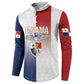Afro-Panama Football Los Canaleros 2026 Custom Button Sweatshirt Rising Glory