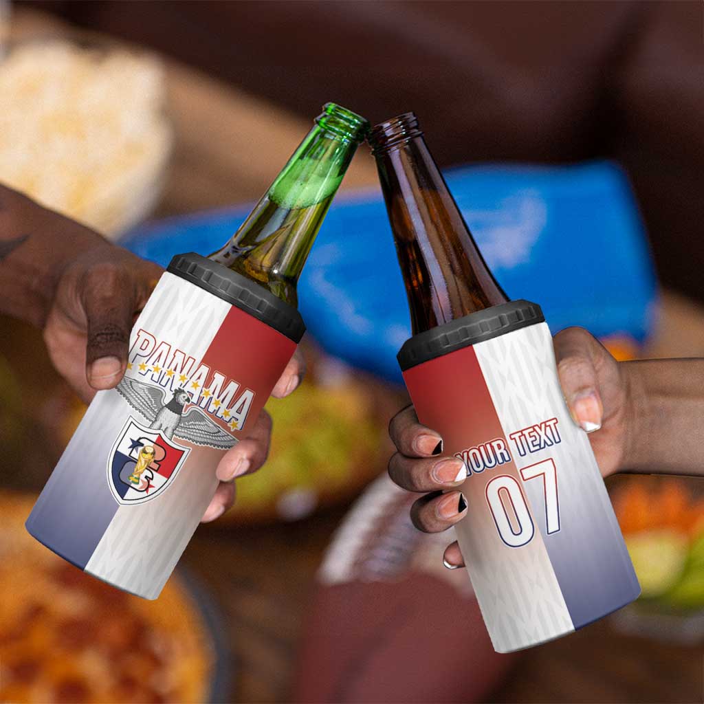 Afro-Panama Football Los Canaleros 2026 Custom 4 in 1 Can Cooler Tumbler Rising Glory - African Pride