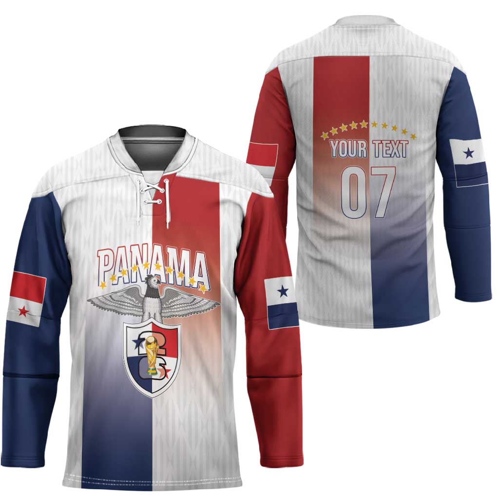 Afro-Panama Football Los Canaleros 2026 Custom Hockey Jersey Rising Glory - African Pride