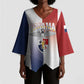Afro-Panama Football Los Canaleros 2026 Custom Kimono Sleeve Blouse Rising Glory - African Pride