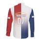 Afro-Panama Football Los Canaleros 2026 Custom Long Sleeve Button Shirt Rising Glory - African Pride