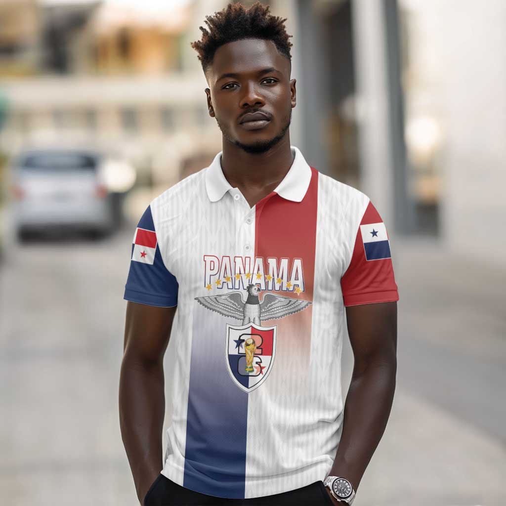 Afro-Panama Football Los Canaleros 2026 Custom Polo Shirt Rising Glory LT7