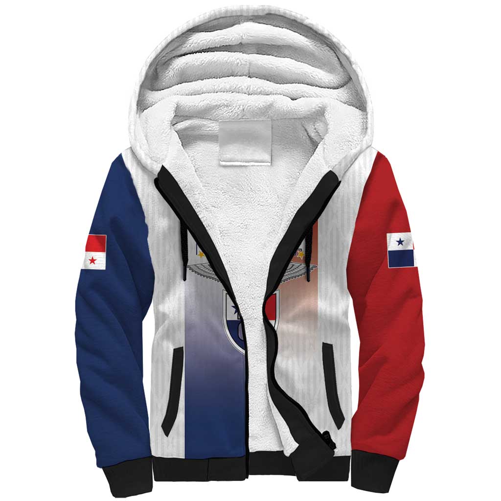 Afro-Panama Football Los Canaleros 2026 Custom Sherpa Hoodie Rising Glory - African Pride