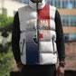 Afro-Panama Football Los Canaleros 2026 Custom Sleeveless Puffer Jacket Rising Glory - African Pride