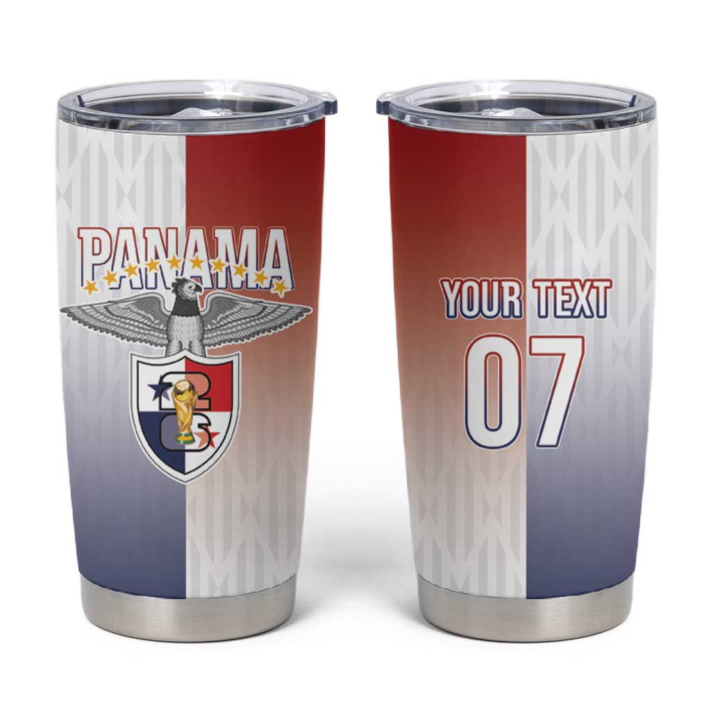 Afro-Panama Football Los Canaleros 2026 Custom Tumbler Cup Rising Glory - African Pride