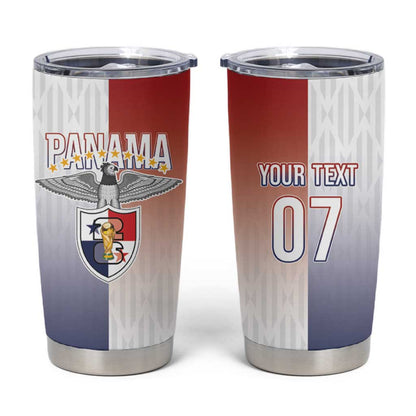 Afro-Panama Football Los Canaleros 2026 Custom Tumbler Cup Rising Glory - African Pride