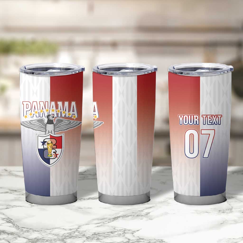 Afro-Panama Football Los Canaleros 2026 Custom Tumbler Cup Rising Glory - African Pride