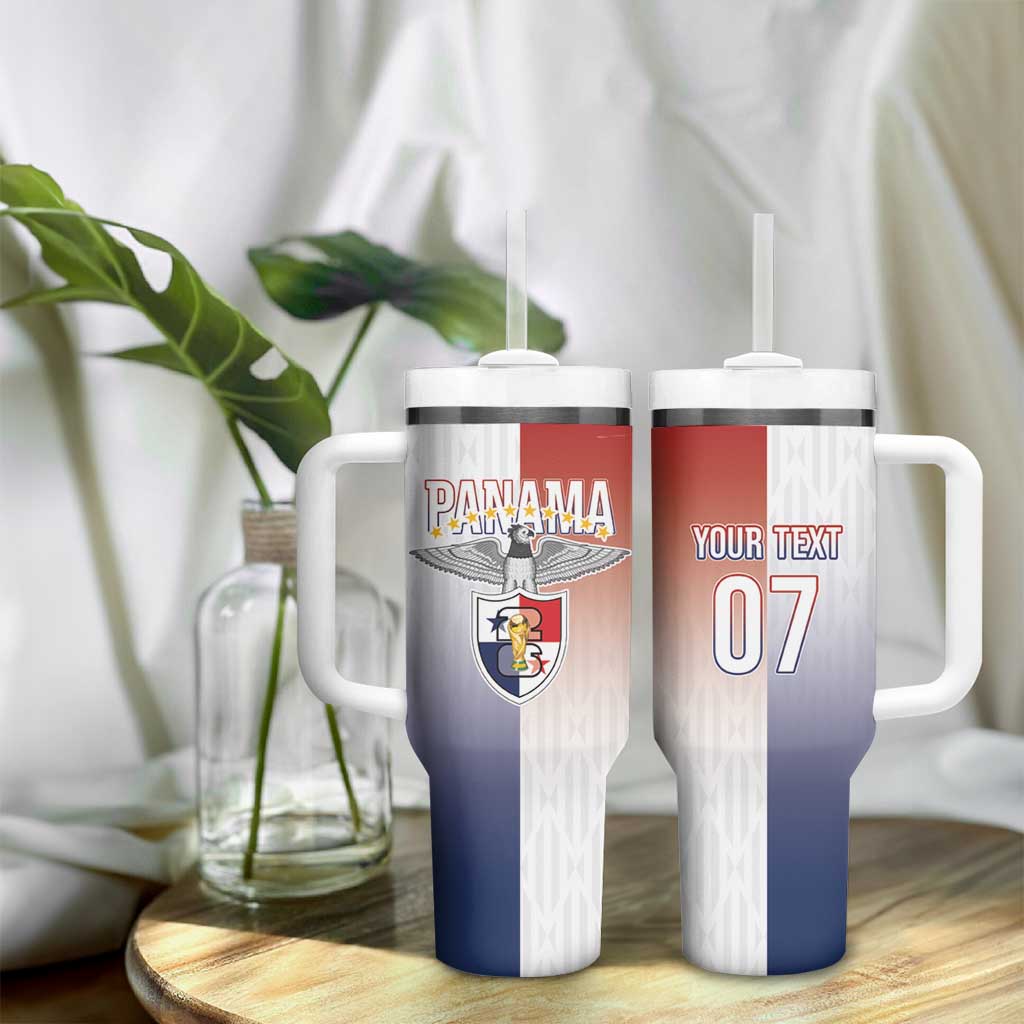 Afro-Panama Football Los Canaleros 2026 Custom Tumbler With Handle Rising Glory - African Pride