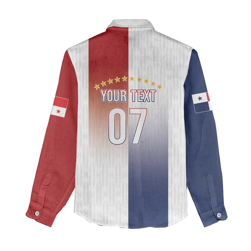 Afro-Panama Football Los Canaleros 2026 Custom Women Casual Shirt Rising Glory - African Pride