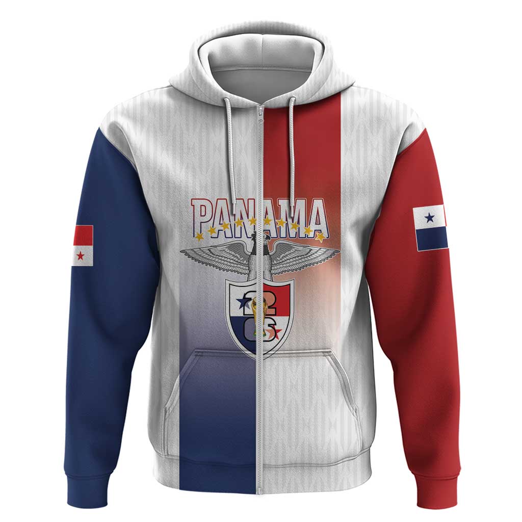 Afro-Panama Football Los Canaleros 2026 Custom Zip Hoodie Rising Glory - African Pride