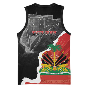 Personalized Haiti First Black Republic 1804 Basketball Jersey Ayiti Citadel Laferriere - African Pride