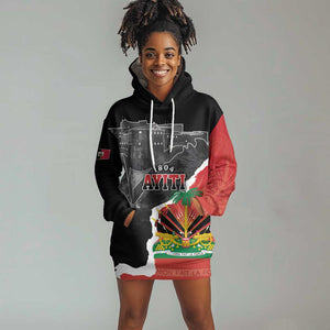 Personalized Haiti First Black Republic 1804 Hoodie Dress Ayiti Citadel Laferriere