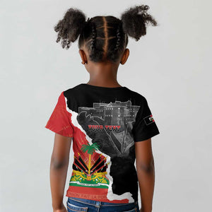 Personalized Haiti First Black Republic 1804 Kid T shirt Ayiti Citadel Laferriere