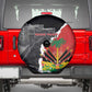 Personalized Haiti First Black Republic 1804 Spare Tire Cover Ayiti Citadel Laferriere