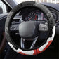 Haiti First Black Republic 1804 Steering Wheel Cover Ayiti Citadel Laferriere