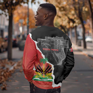 Personalized Haiti First Black Republic 1804 Sweatshirt Ayiti Citadel Laferriere