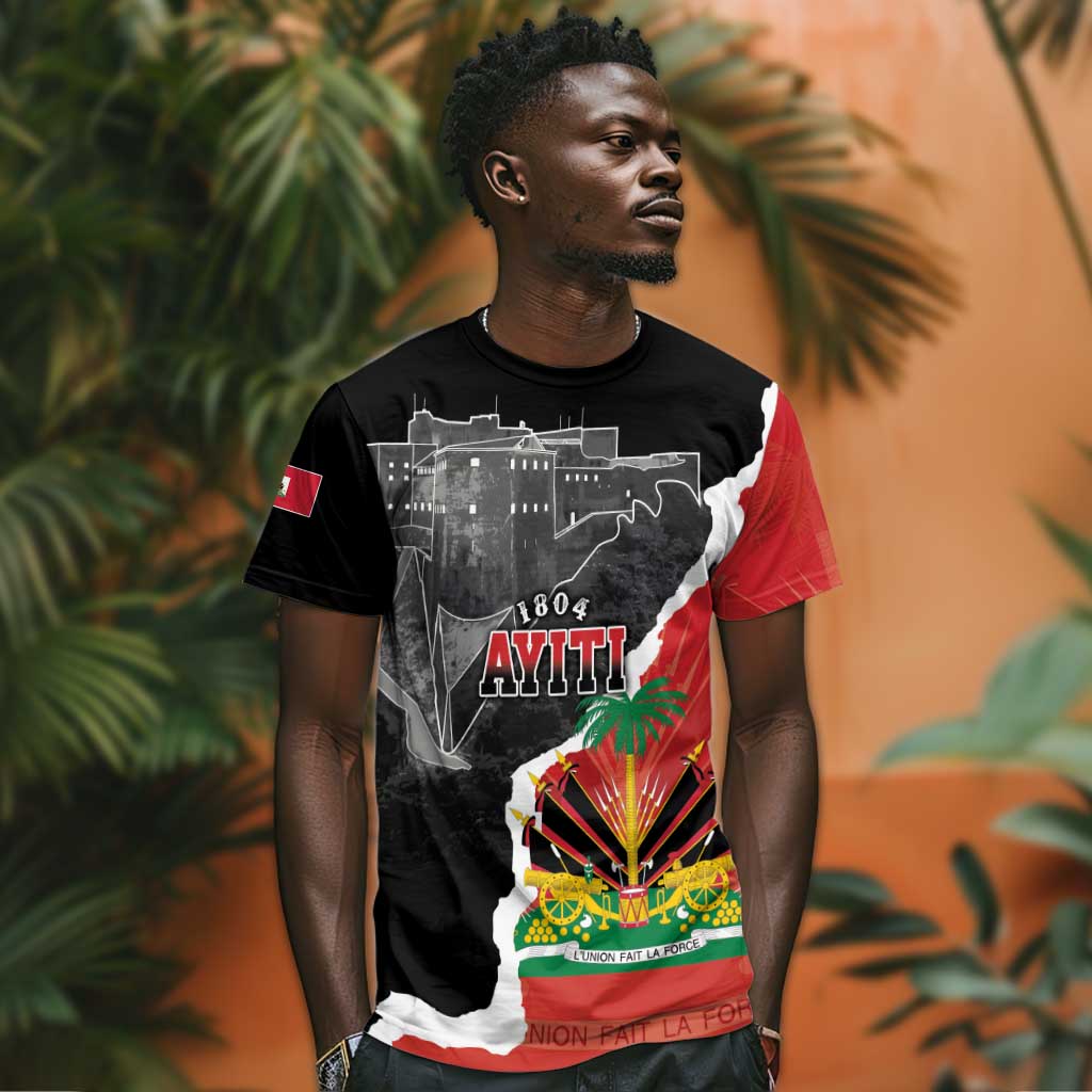 Personalized Haiti First Black Republic 1804 T shirt Ayiti Citadel Laferriere