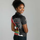 Personalized Haiti First Black Republic 1804 Women Polo Shirt Ayiti Citadel Laferriere