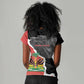 Personalized Haiti First Black Republic 1804 Women V-Neck T-Shirt Ayiti Citadel Laferriere