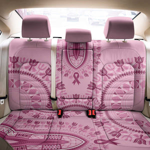 Afro Breast Cancer Awareness Dashiki Back Car Seat Cover Glamorous Pink - African Pride