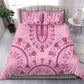 Afro Breast Cancer Awareness Dashiki Bedding Set Glamorous Pink - African Pride