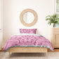 Afro Breast Cancer Awareness Dashiki Bedding Set Glamorous Pink - African Pride