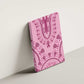 Afro Breast Cancer Awareness Dashiki Canvas Wall Art Glamorous Pink - African Pride